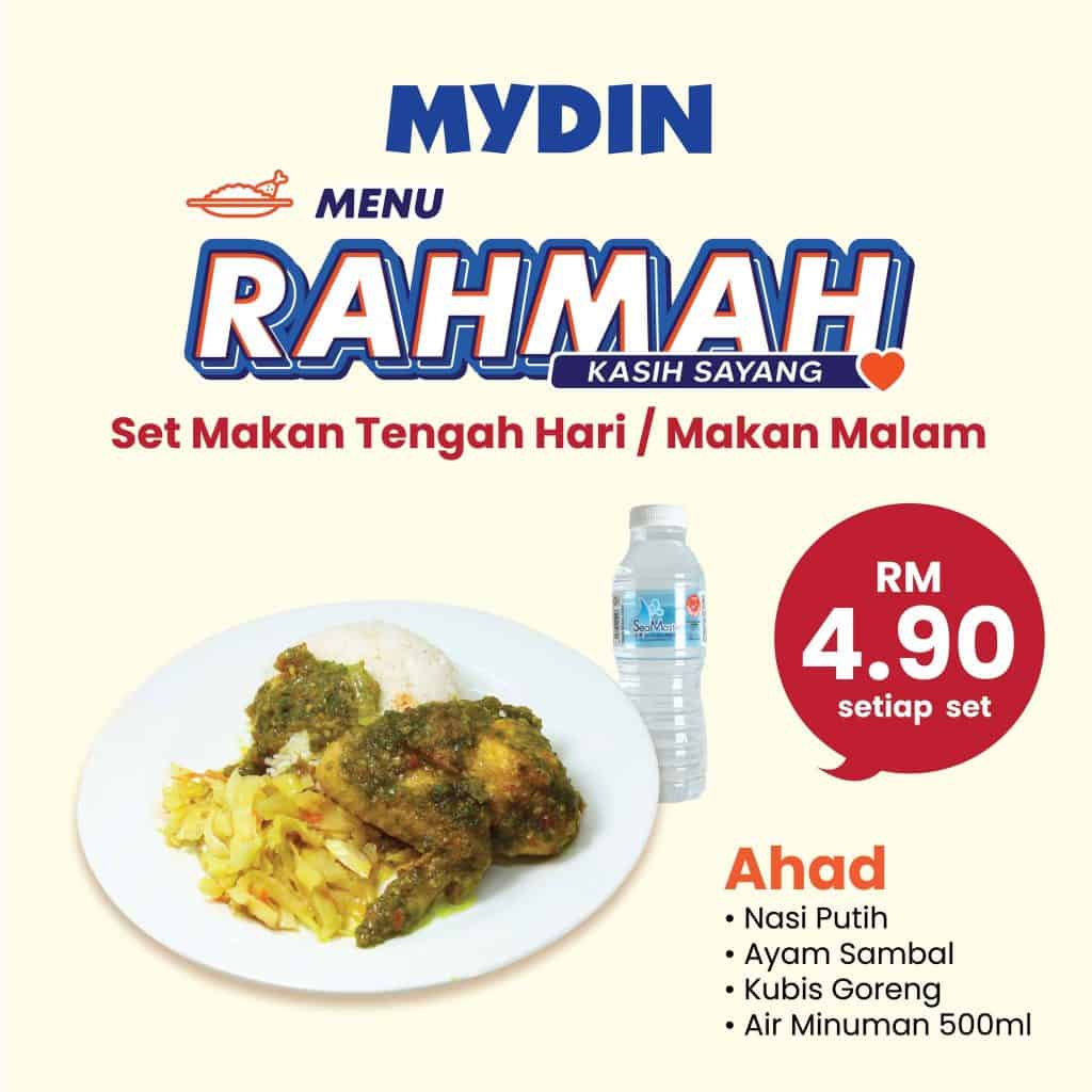 menu rahmah rm5