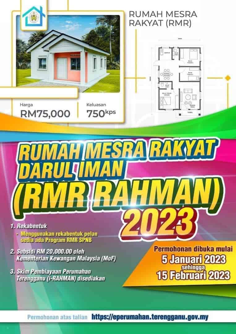 rumah mesra rakyat rmr rahman terengganu