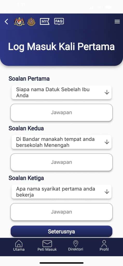 myjpj daftar Cukai jalan digital