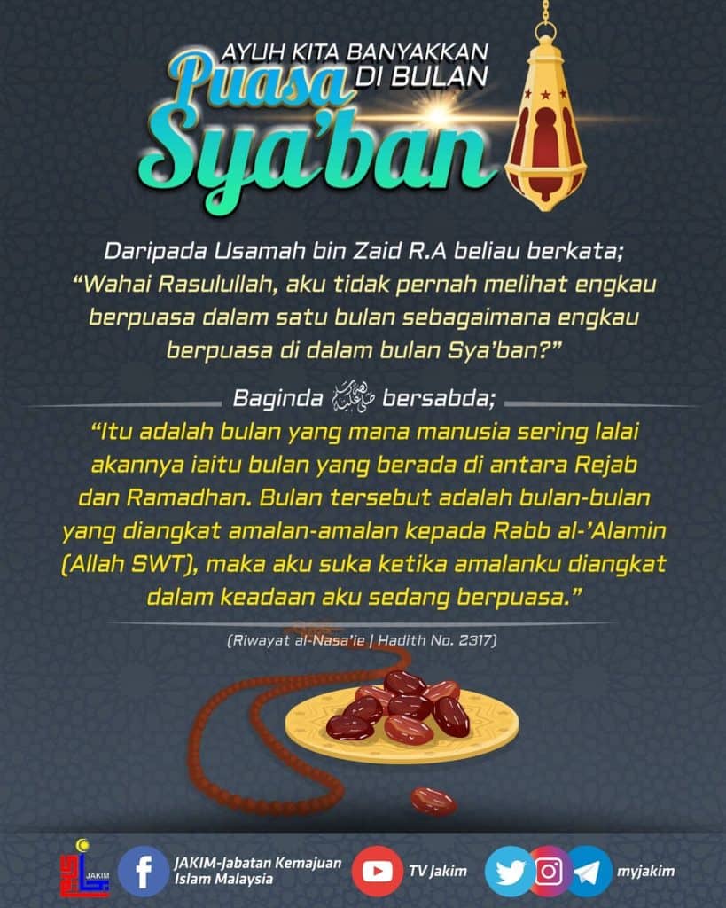 niat puasa sunat syaaban