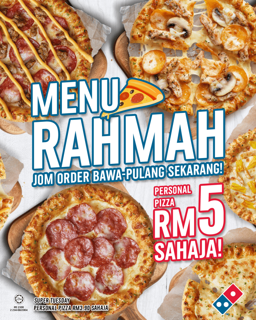 Menu Rahmah Dominos