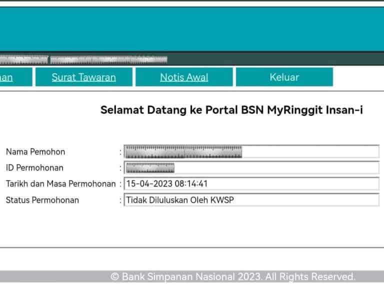 insan-i kwsp bsn semakan pinjaman