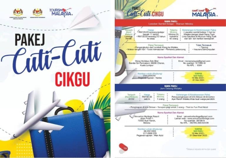 pakej cuti-cuti cikgu