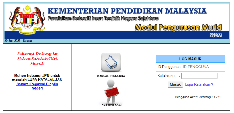 Sistem Sahsiah Diri Murid