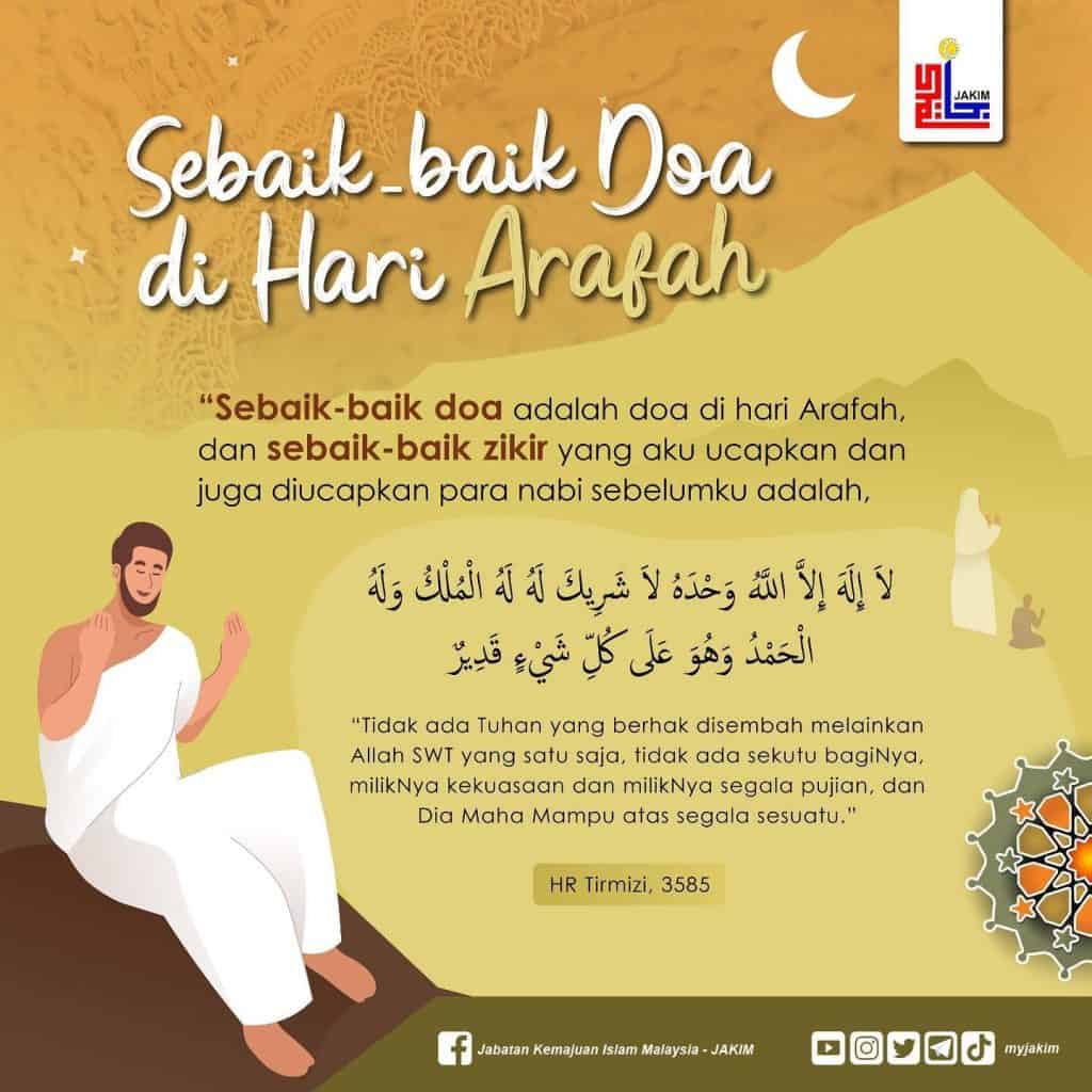 doa arafah zikir wukuf