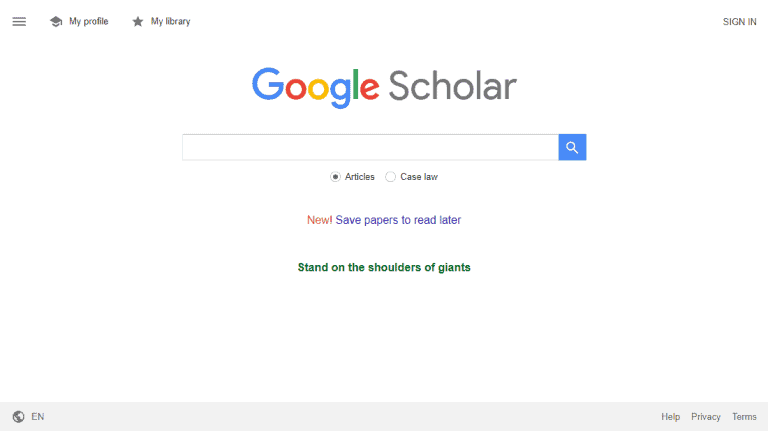 google scholar