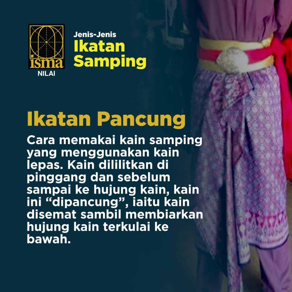 Cara Pakai Samping