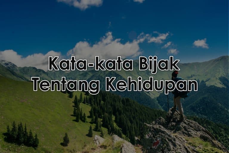 kata-kata bijak tentang kehidupan