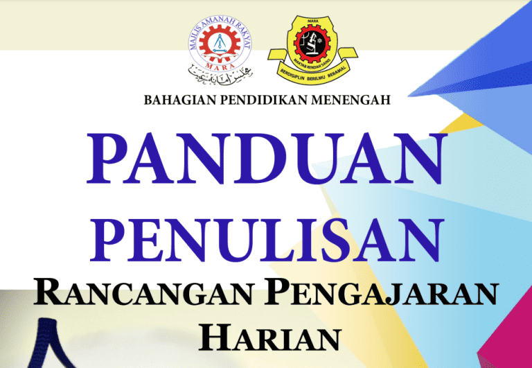 rancangan pengajaran harian