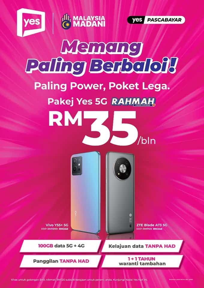 pakej 5g rahmah