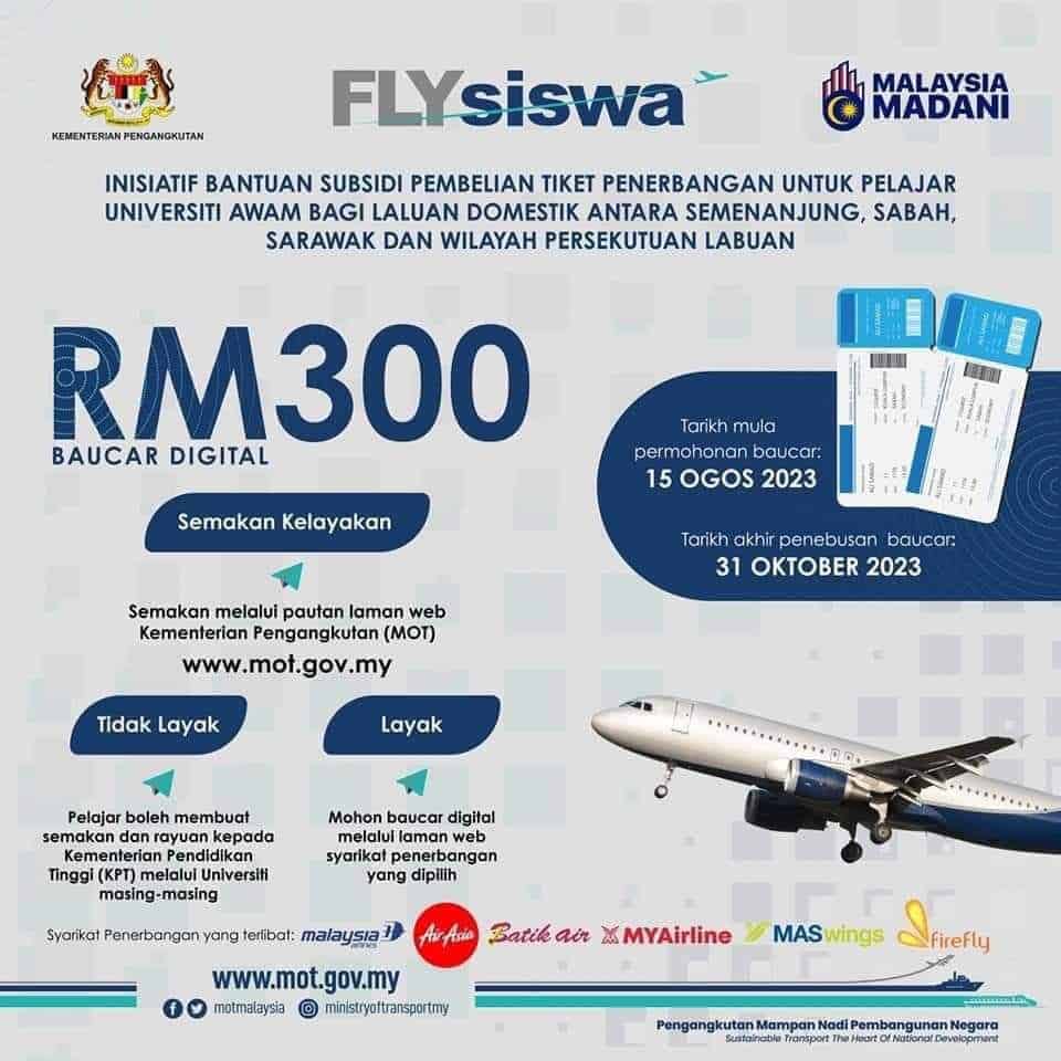 tiket penerbangan flysiswa