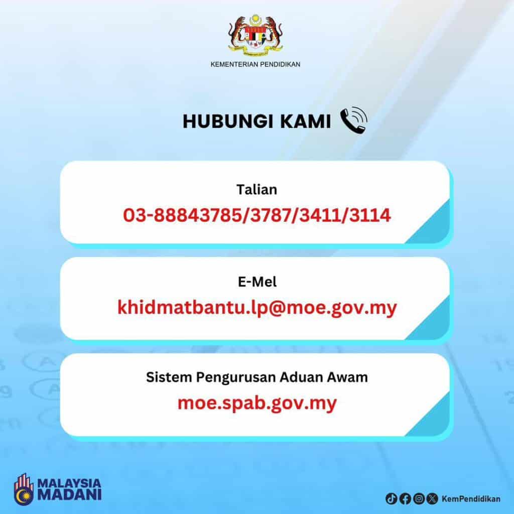 Jadual / Tarikh Peperiksaan Sijil Pelajaran Malaysia (SPM) Tahun 2023 