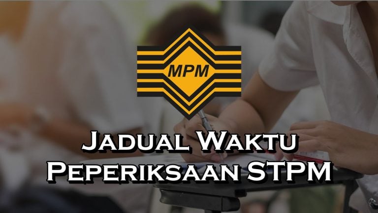 jadual waktu peperiksaan stpm