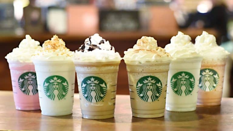 menu starbucks