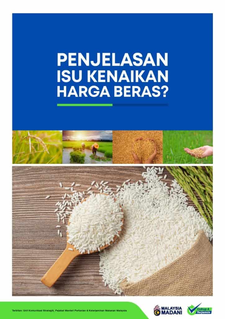 harga beras tempatan import 5kg 10kg