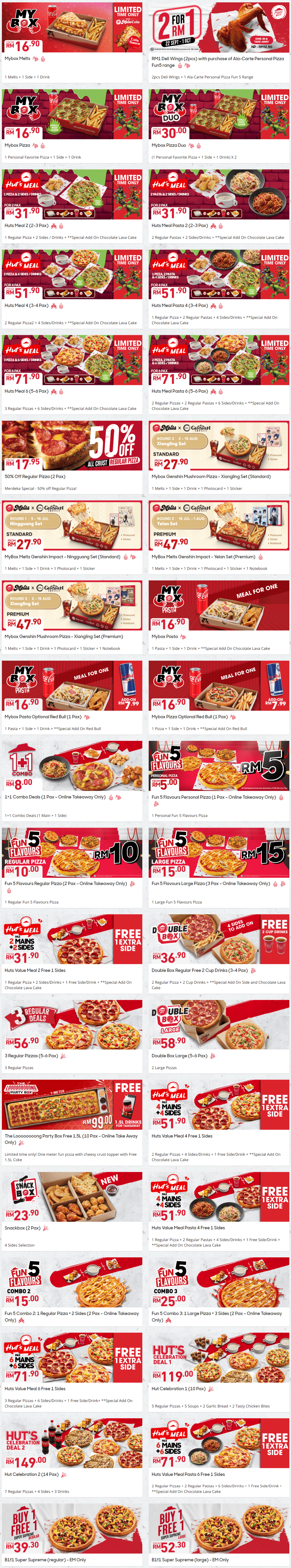 promosi terkini Pizza Hut