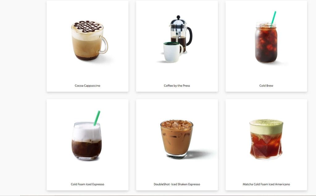 menu starbucks malaysia harga