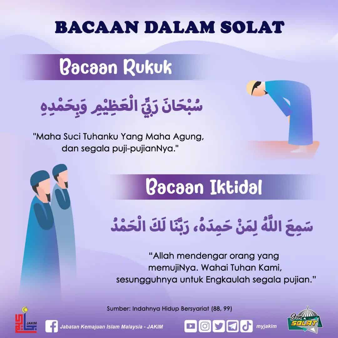 Bacaan dalam solat