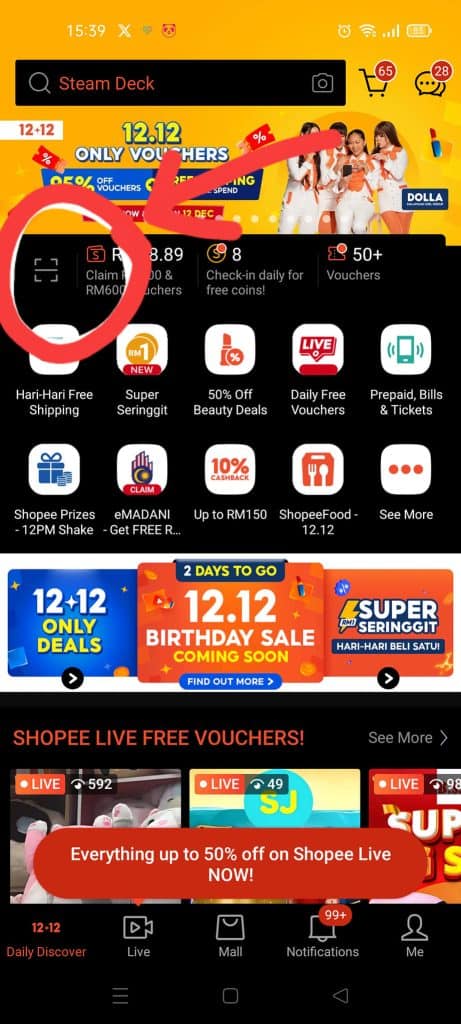 emadani shopee kedai shopeepay