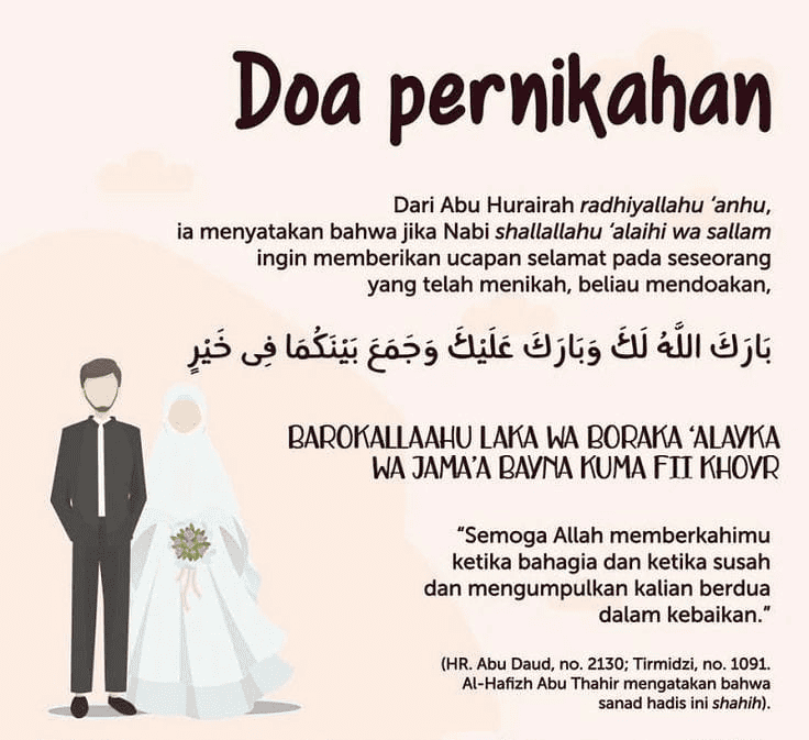 Doa Majlis Perkahwinan - Himpunan Doa Untuk Pengantin 