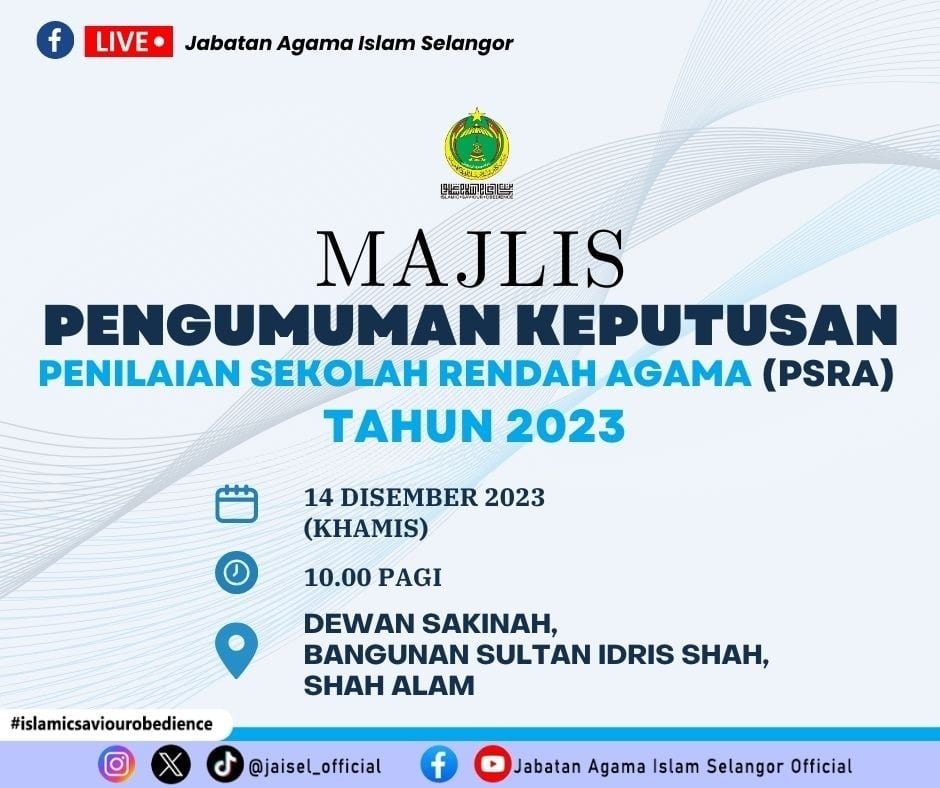 keputusan psra semakan