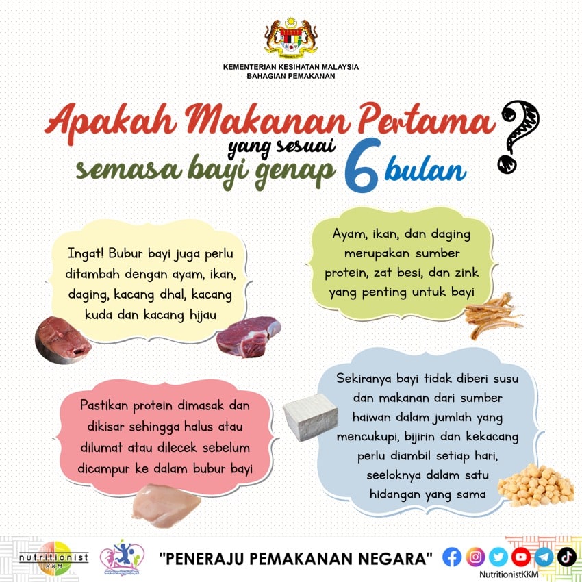 makanan bayi 6 bulan