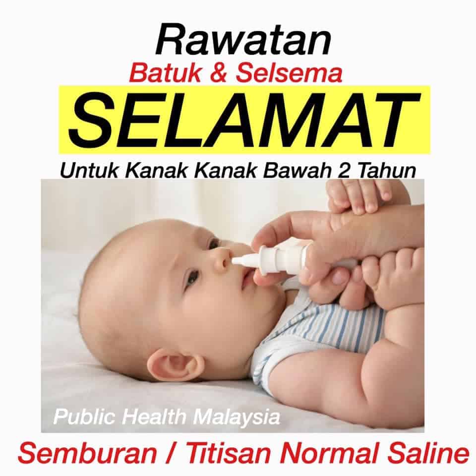 cara hilangkan batuk bayi