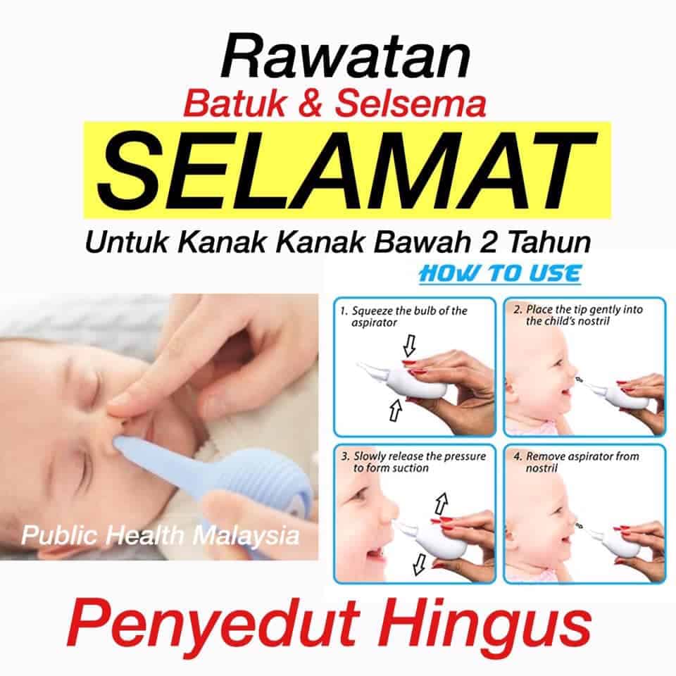 cara hilangkan batuk bayi