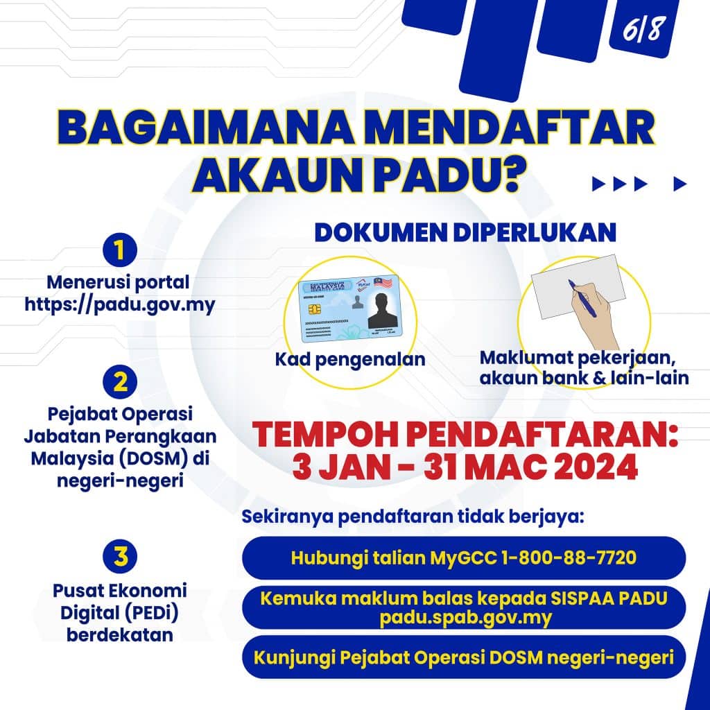 padu 2024 daftar akaun