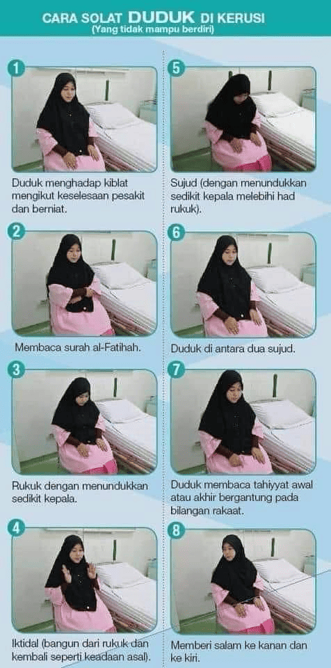 Cara Solat Duduk Atas Kerusi - Panduan Lengkap