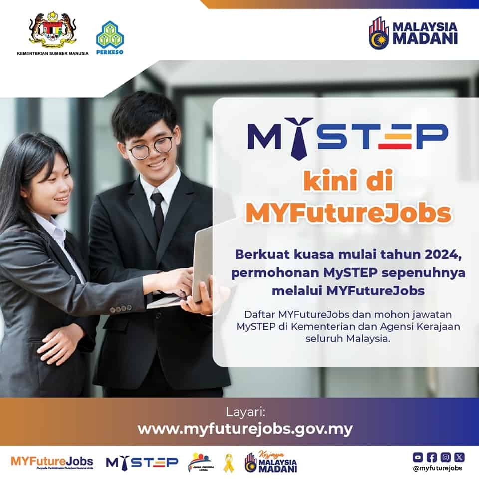 mystep kekosongan jawatan permohonan 2024