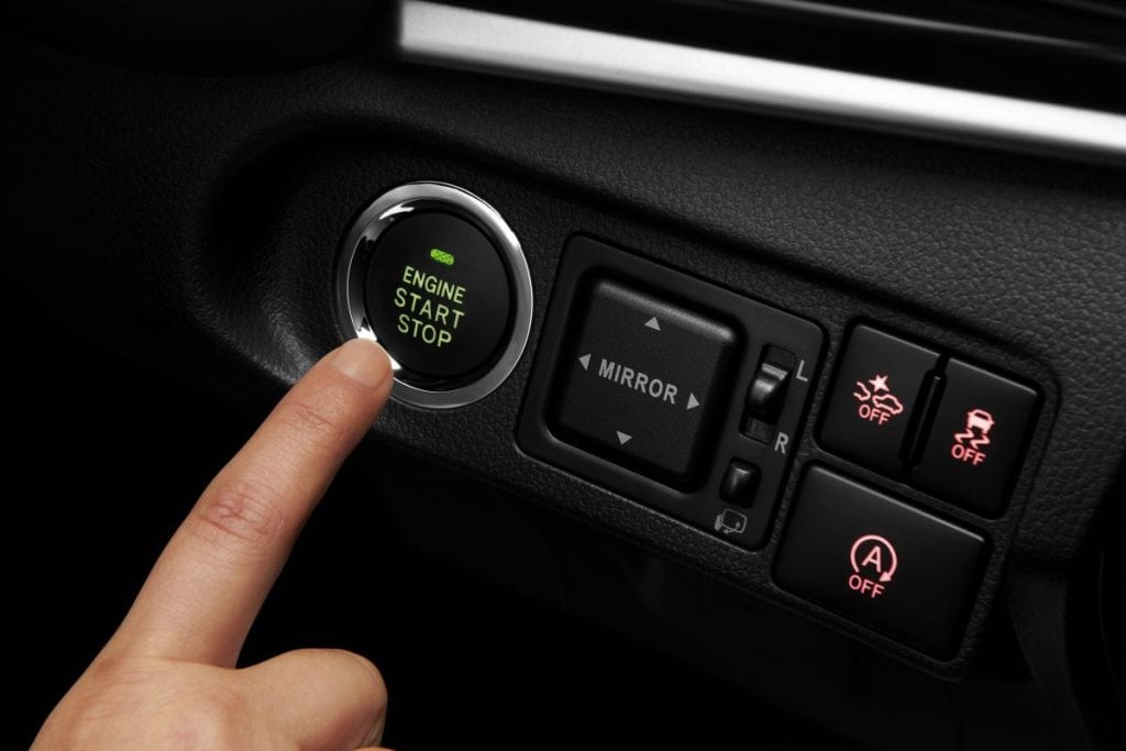 perodua bezza 2024 push start button