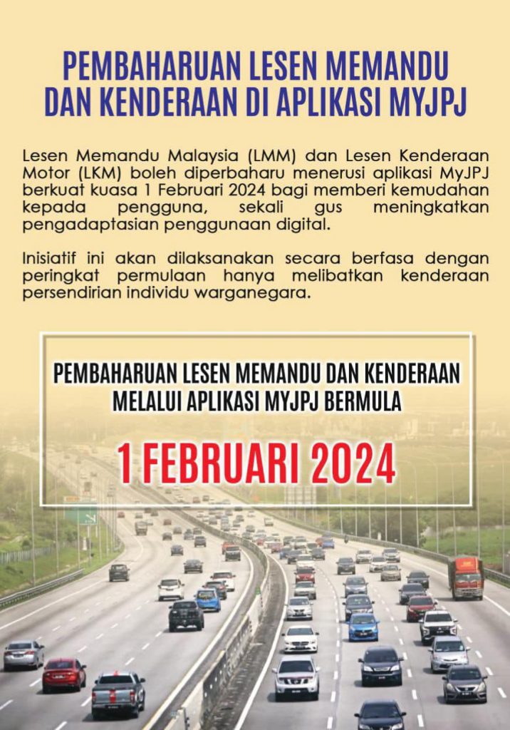 Renew Roadtax jpj myjpj