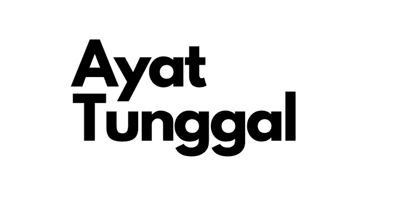 ayat tunggal