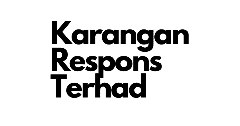 karangan respons terhad