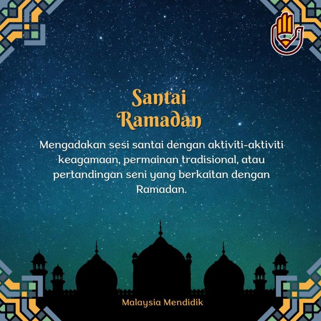 aktiviti ramadan sekolah