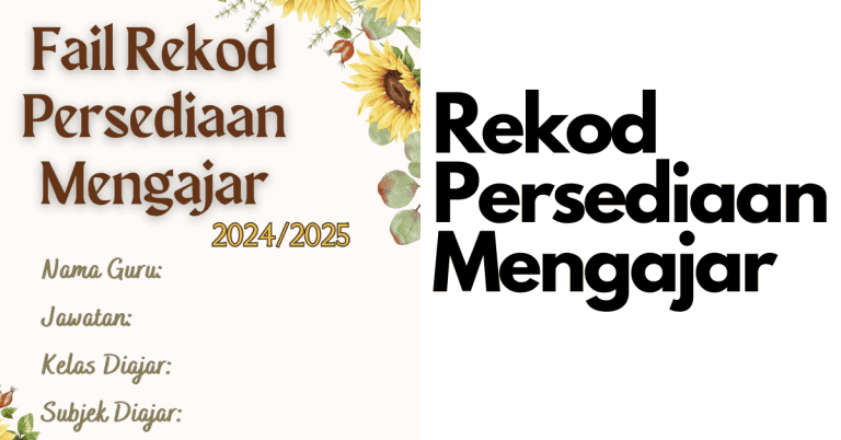 rekod persediaan mengajar