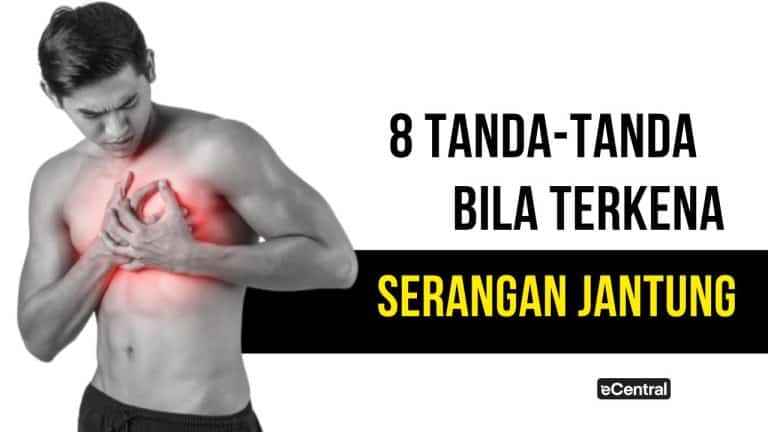 tanda serangan jantung