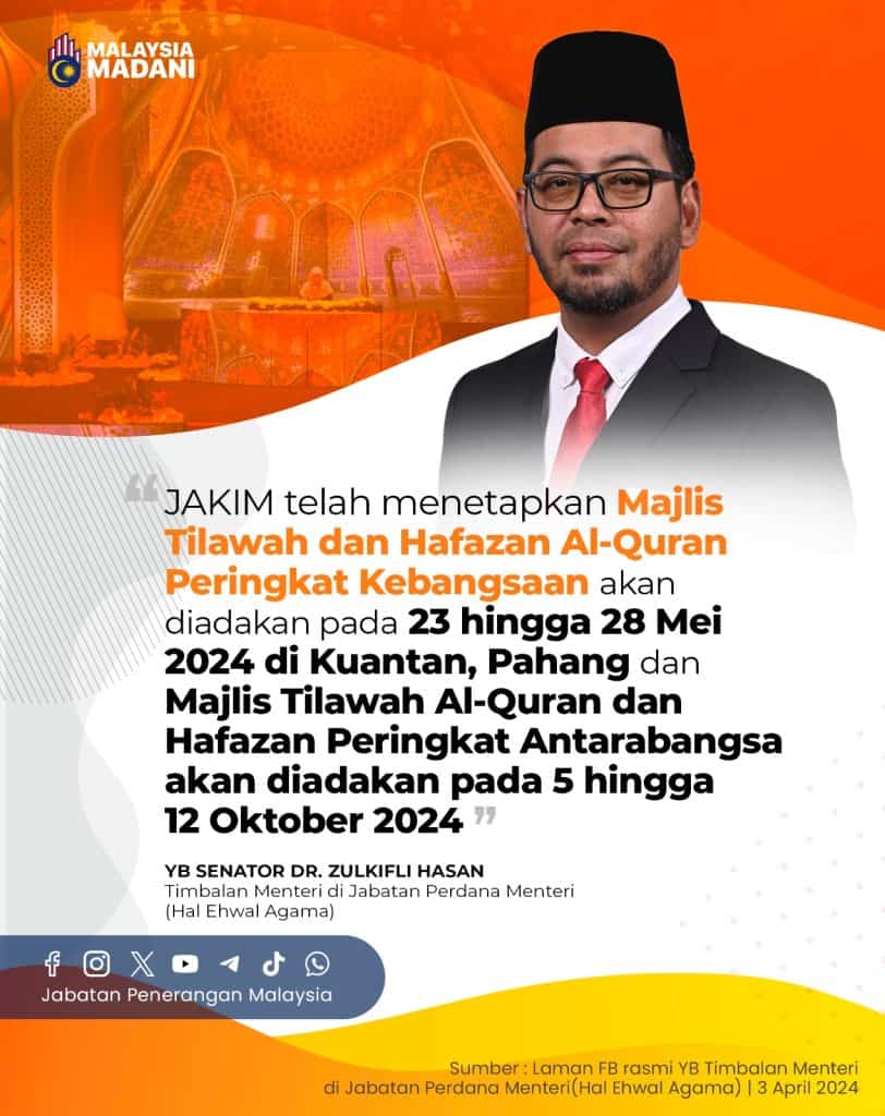 tilawah quran kebangsaan dan antarabangsa