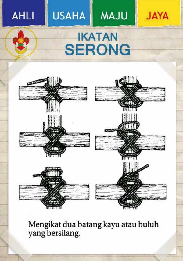 jenis ikatan pengakap