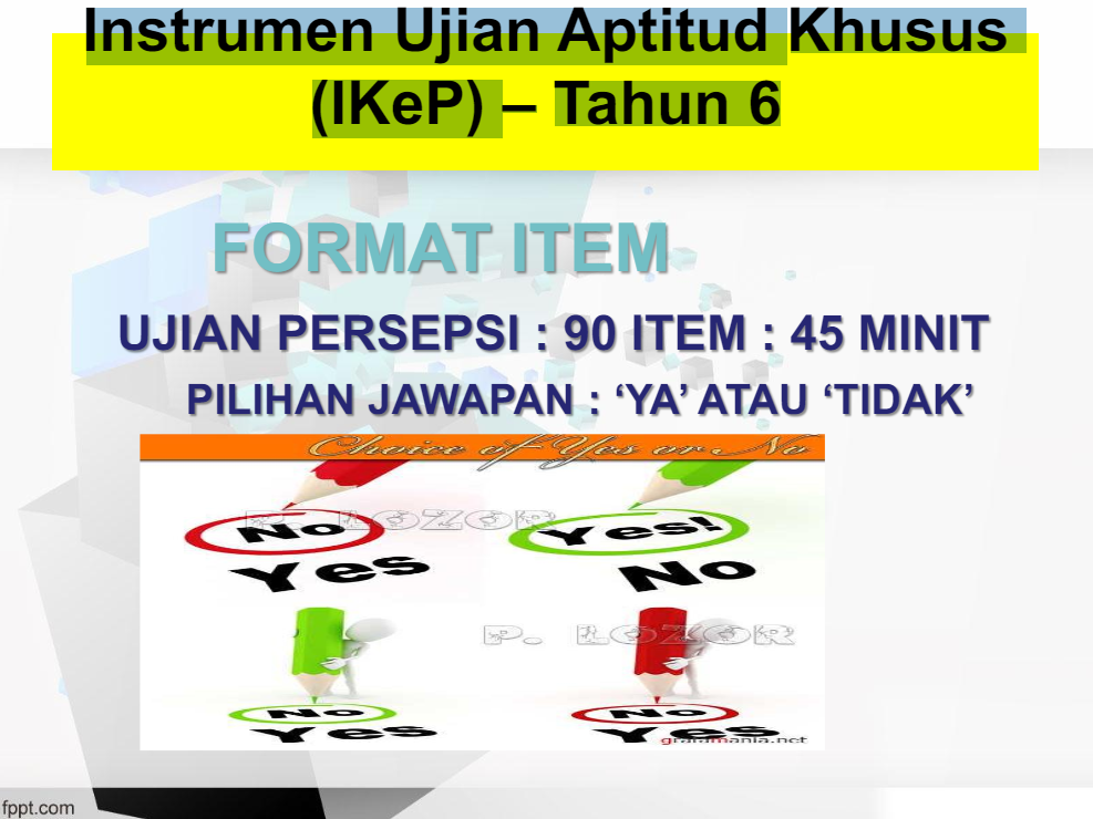 Ujian Psikometrik Sekolah Rendah