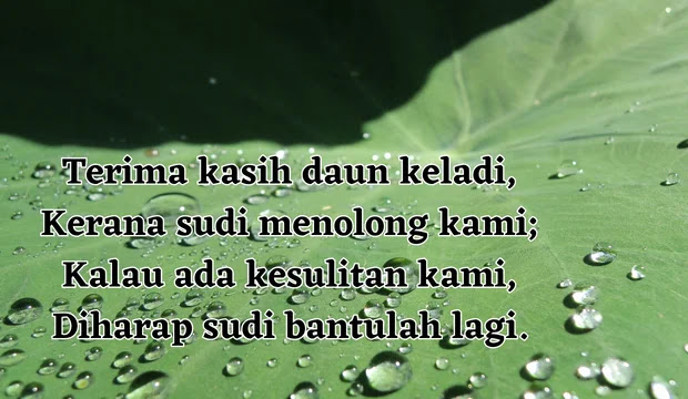 pantun penghargaan