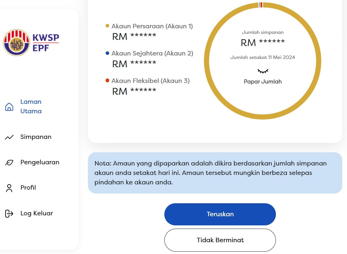 bayaran akaun 3 kwsp