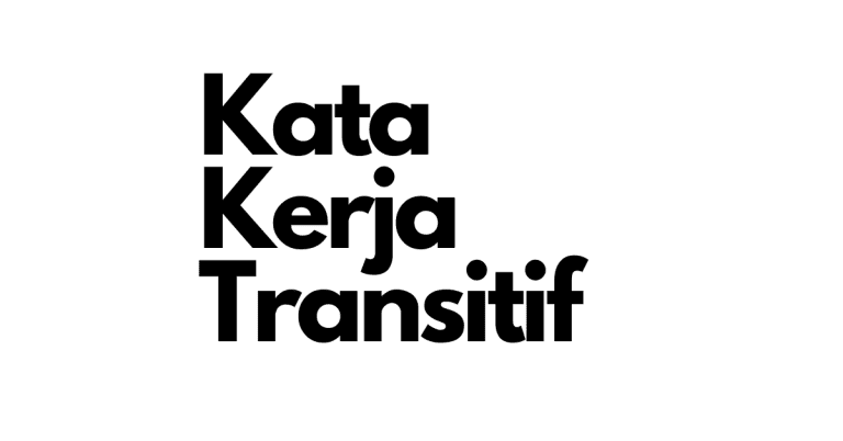 kata kerja transitif