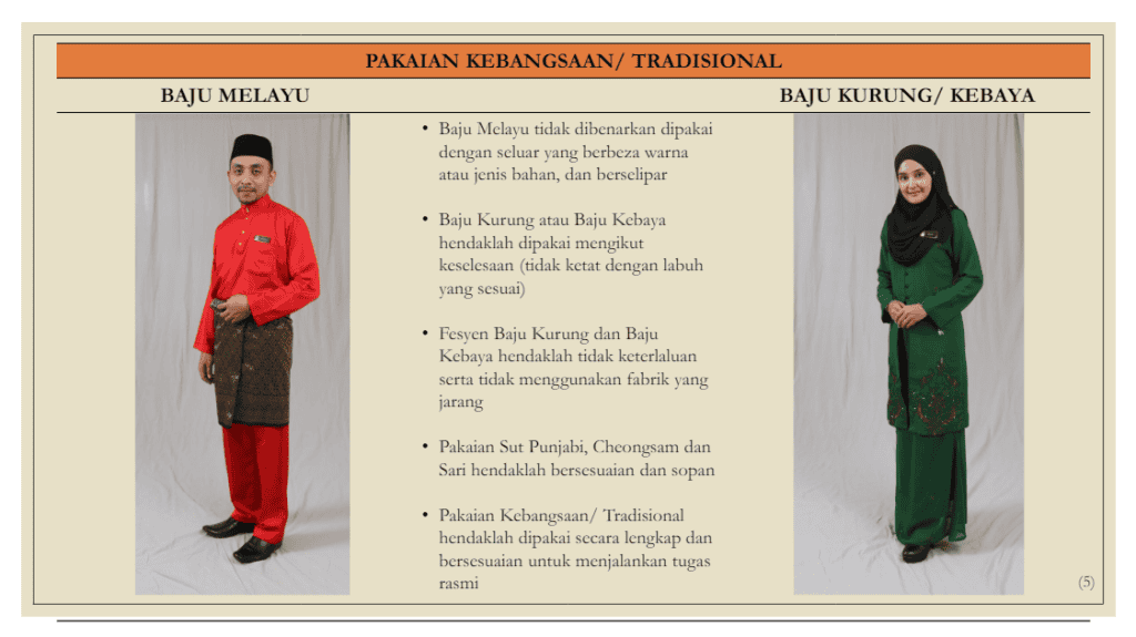 pakaian tradisional formal